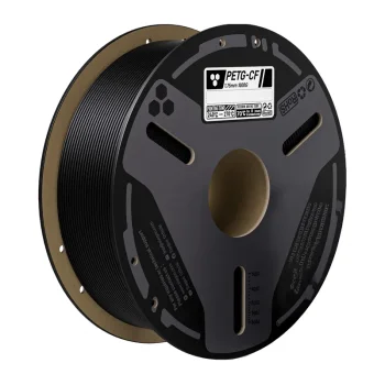 Elegoo PETG-CF 3D printera kvēldiegs 0.5 kg, melns