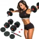 4Fizjo 313 regulējamas bitumena hanteles 2 x 10 kg