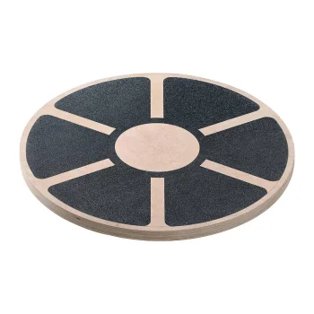 4Fizjo Balansa līdzsvara disks dēlis platforma stabilitātes treniņiem (koka) | Balance Board Platform (wooden)