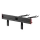 Maclean MC-178 Sienas instrumentu organizators, tērauds, 816mm, melns
