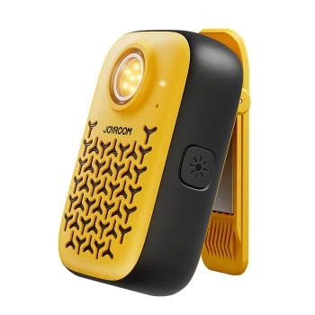 Joyroom Maya JR-MS03 portatīvais Bluetooth skaļrunis ar lukturīti, dzeltens