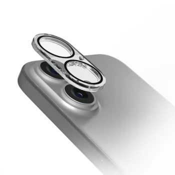 SBS Active kameras aizsargstikls iPhone 16 / 16 Plus, D3O