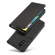 Magnet Card Case atverams vāciņš maciņš grāmatiņa Samsung Galaxy A12 5G, melns