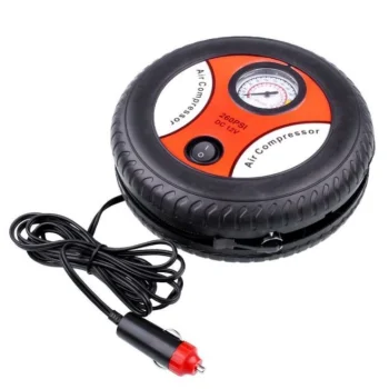 12V Auto gaisa kompresors (260 PSI / 18 BAR) riteņa formā