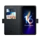 3mk Protection iPhone 16 Pro Max atverams vāciņš maciņš grāmatiņa Wallet Case, melns