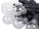 Dārza virtene 15 LED, silta baltā gaisma, 15 m