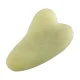 Nefrīta Gua Sha sejas masāžas akmens, zaļš