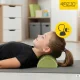 Sensorais pusvalnītis bērniem 4Fizjo SensoKID 30 cm, zaļš