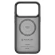 Spigen iPhone 17 Pro vāciņš Enzo Aramid T MagSafe, melns / sudraba