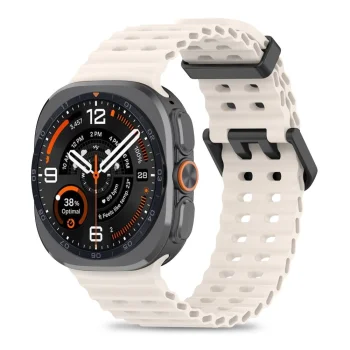 Tech-Protect Iconband Pro siksniņa Samsung Galaxy Watch Ultra 47mm, bēša (Starlight)