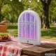 Elektriskā UV LED insektu lampa pret odiem un mušām, 2 režīmi, USB
