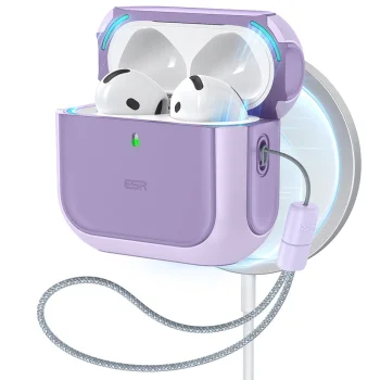 ESR ORBIT HALOLOCK MAGSAFE APPLE AIRPODS 4 PURPLE |