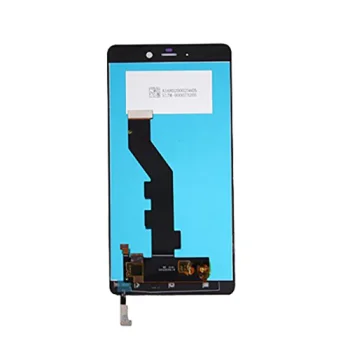 LCD ekrāns Xiaomi Mi Note ar skārienjutīgo stiklu un rāmi, melns