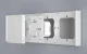 Četrvietīgs rāmis slēdžiem Sonoff M5-80 M5-4C-80-FW, balts