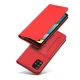 Samsung Galaxy A12 (SM-A125F/DSN) Magnet Card Pouch Wallet Book Case Cover, Red | Telefona Vāciņš Maciņš Apvalks...