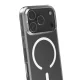 Puro 0.3 MAG Ultra-Slim TPU vāciņš priekš iPhone 17 Pro Max ar MagSafe, caurspīdīgs