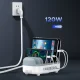 Orico DUK-10P-V1 viedā USB uzlādes stacija 10x USB-A 120W, balta