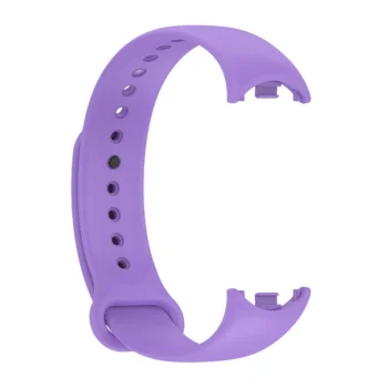 Telcon silikona siksniņa priekš Xiaomi Mi Band 8 / M8, violeta