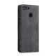 Huawei P Smart 2017 (FIG-LX1, LA1, LX2, LX3) CASEME Wallet Magnetic Leather Case Cover, Black | Telefona Vāciņš...