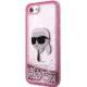 Karl Lagerfeld iPhone 7/8/SE 2020/2022 vāciņš KLHCI8LNKHCP Rozā