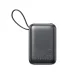 Ārējais akumulators Joyroom JR-PBF29 20000 mAh 22.5W ar diviem kabeļiem, melns