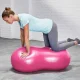 Fitnesa Vingrošanas Dubultā Bumba - Zils, 50 cm | Exercise Fitness Gym Peanut Ball