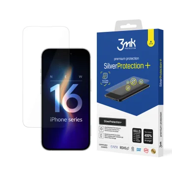 Aizsargplēve 3mk SilverProtection+ iPhone 16 ekrānam