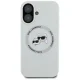 Karl Lagerfeld Silicone Double Heads And Circle MagSafe vāciņš iPhone 16, bēšs