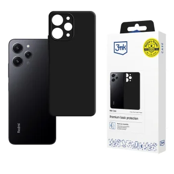 3Mk Protection Matt Case vāciņš Xiaomi Redmi 12, Melns