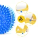 4FIZJO SPIKE+ masāžas bumba ar radziņiem 8 cm, zila