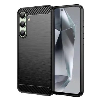 Carbon Case vāciņš Samsung Galaxy S24 FE, melns