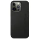 AMG Leather Hot Stamped vāciņš iPhone 14 Pro 6.1\", AMHCP14LDOLBK, melns