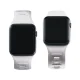 3mk silikona siksniņa Apple Watch 42 / 44 / 45 / 49 mm, balta