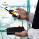 Ārējais akumulators Puro Fast 20000 mAh, 2x USB-A + 1x USB-C, melns