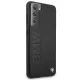 BMW Samsung Galaxy S21+ vāciņš Signature Logo Imprint, melns