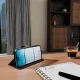 Atverams vāciņš Puro Wallet Stand iPhone 17 Air ar statīva funkciju, melns