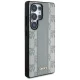 DKNY Leather Checkered Pattern MagSafe vāciņš Samsung Galaxy S25 Ultra, pelēks