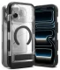 Ringke UX Magnetic vāciņš iPhone 18 Pro / 17 Pro ar MagSafe un statīvu, caurspīdīgs