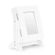 Modernhome FH-JC0120 rotaslietu kastīte ar spoguli, balta