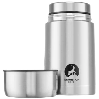 Nerūsējošā tērauda ēdiena termoss MOUNTAIN GOAT 1 l, sudraba