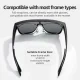 Rockbros SP304 polarizētas velo brilles, melnas