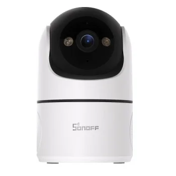 SONOFF CAM-PT2 Wi-Fi iekštelpu viedā drošības kamera, 1080p, balta