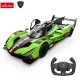 Rastar Lamborghini SC63 LMDH radiovadāms auto 1:14, melns/zaļš
