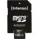 microSDXC atmiņas karte Intenso 128 GB UHS-I Class 10 ar SD adapteri