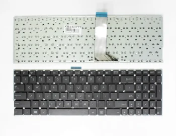 ASUS klēpjdatora tastatūra (K555, A553, A555, X502, X553, X555), US, melna