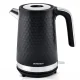 Berdsen BD-705 elektriskā tējkanna, 1.7L, melna/sudraba
