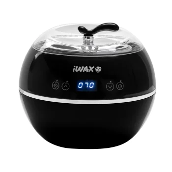 iWAX Vaska sildītājs kārbām un cietajam vaskam, 500 ml, 100 W, melns
