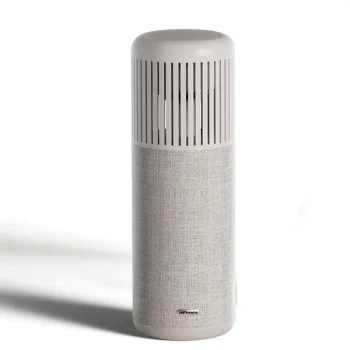 Bluetooth skaļrunis HiFuture Wedge 40W ar lampu, brūns