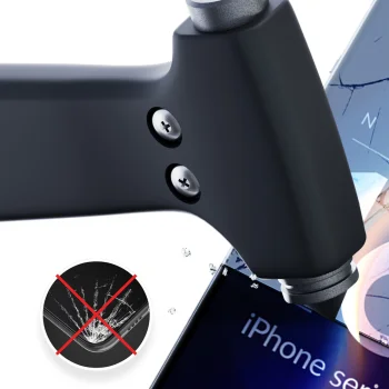 Hibrīda aizsargstikls 3mk FlexibleGlass v2.0 - Apple iPhone 16 Pro Max