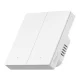 Viedais sienas slēdzis Sonoff M5-2C-86W Matter Wi-Fi, 2 kanālu, balts